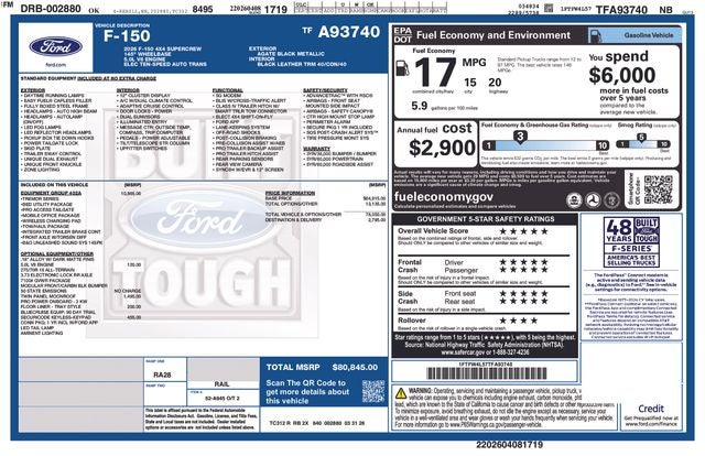 2026 Ford F-150 Tremor