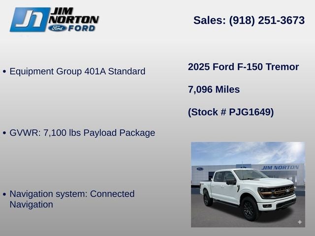2025 Ford F-150 Tremor