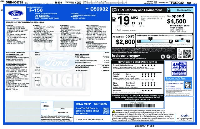 2026 Ford F-150 Lariat