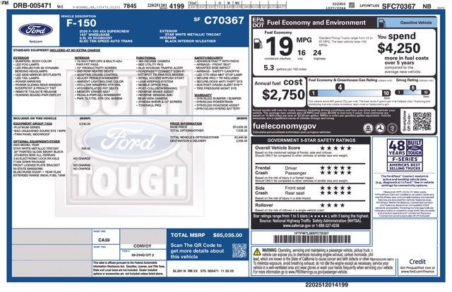 2025 Ford F-150 Platinum