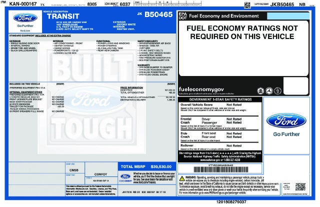 2018 Ford Transit-250 Base
