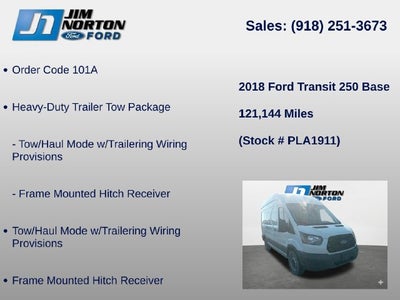 2018 Ford Transit-250 Base
