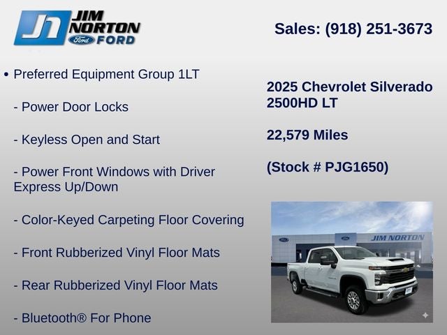 2025 Chevrolet Silverado 2500HD LT