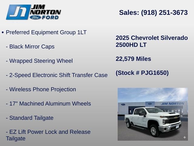 2025 Chevrolet Silverado 2500HD LT