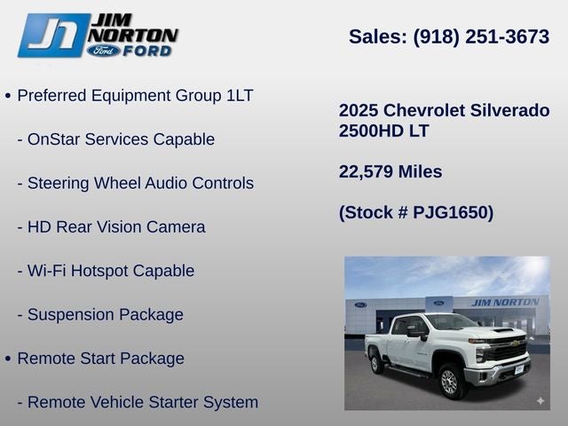 2025 Chevrolet Silverado 2500HD LT