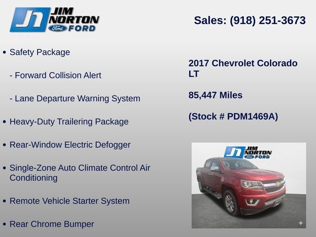 2017 Chevrolet Colorado LT