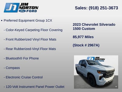 2023 Chevrolet Silverado 1500 Custom