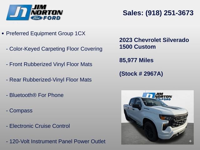 2023 Chevrolet Silverado 1500 Custom