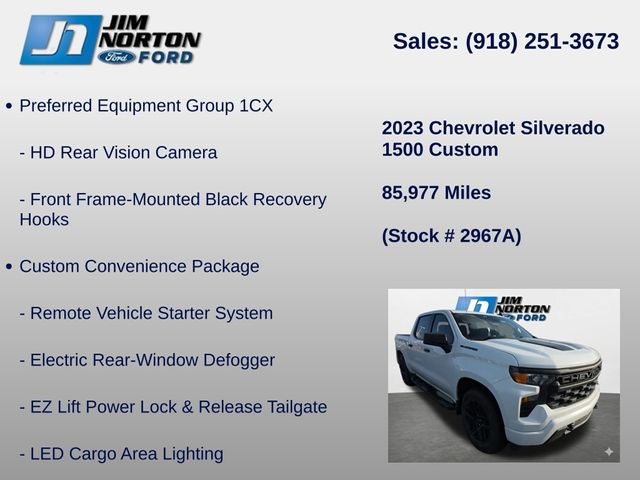 2023 Chevrolet Silverado 1500 Custom