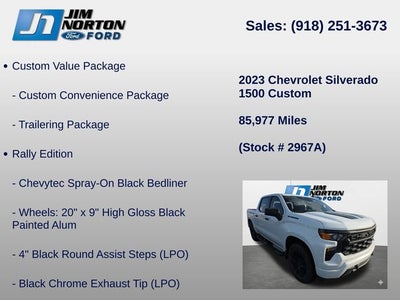 2023 Chevrolet Silverado 1500 Custom