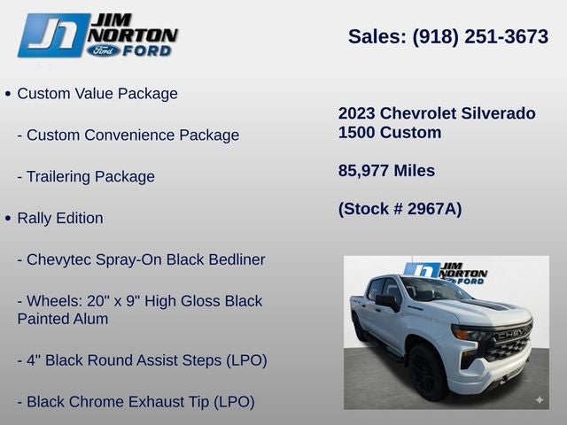 2023 Chevrolet Silverado 1500 Custom