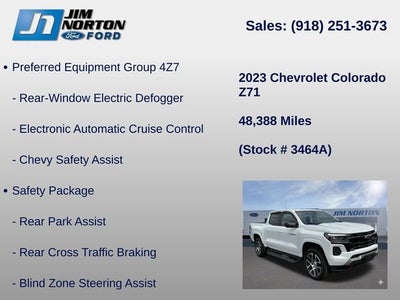 2023 Chevrolet Colorado Z71