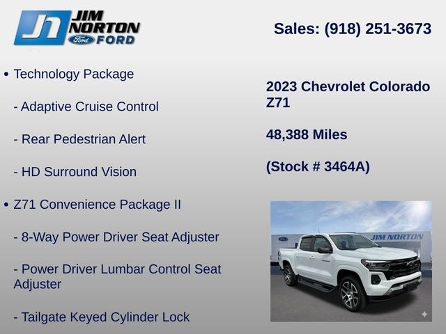 2023 Chevrolet Colorado Z71