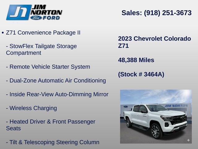 2023 Chevrolet Colorado Z71