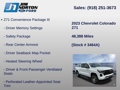 2023 Chevrolet Colorado Z71