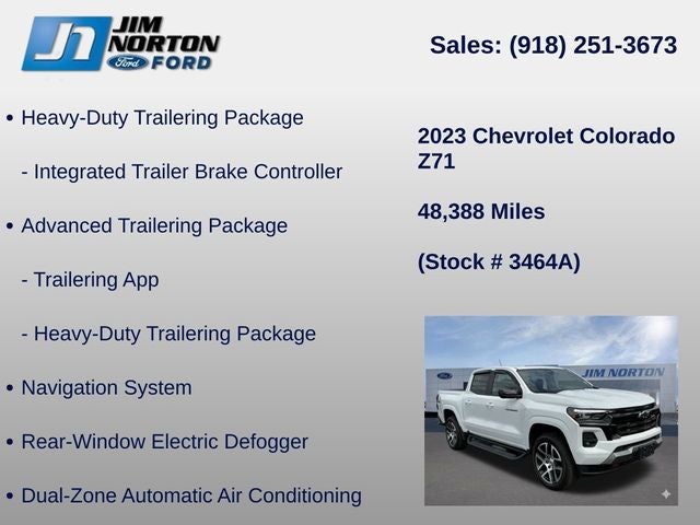 2023 Chevrolet Colorado Z71