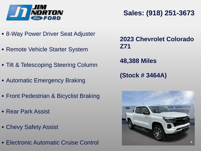 2023 Chevrolet Colorado Z71
