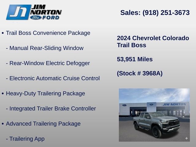 2024 Chevrolet Colorado Trail Boss