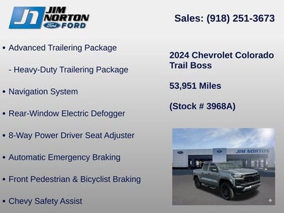 2024 Chevrolet Colorado Trail Boss