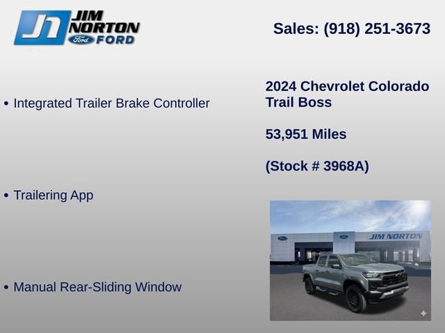 2024 Chevrolet Colorado Trail Boss