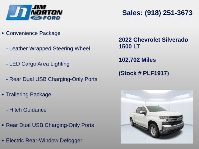 2022 Chevrolet Silverado 1500 LTD LT