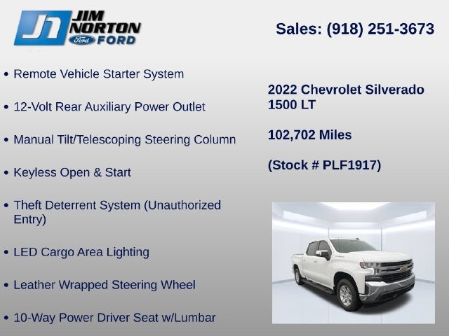 2022 Chevrolet Silverado 1500 LTD LT