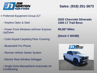 2020 Chevrolet Silverado 1500 LT Trail Boss