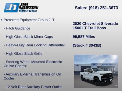 2020 Chevrolet Silverado 1500 LT Trail Boss