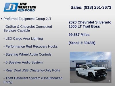2020 Chevrolet Silverado 1500 LT Trail Boss