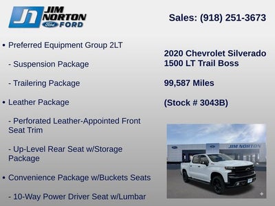 2020 Chevrolet Silverado 1500 LT Trail Boss