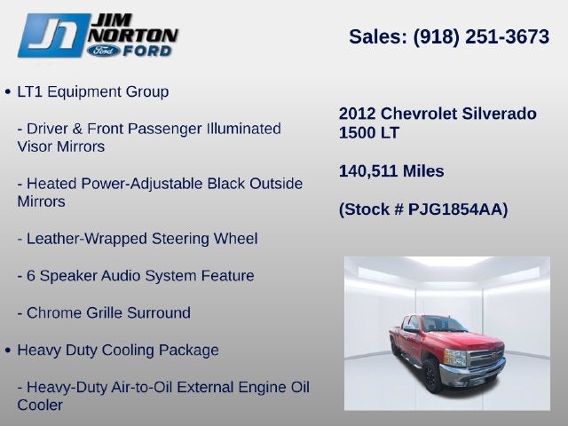 2012 Chevrolet Silverado 1500 LT
