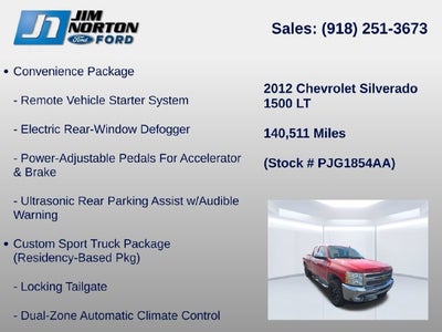 2012 Chevrolet Silverado 1500 LT