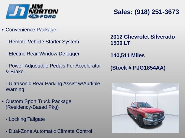 2012 Chevrolet Silverado 1500 LT