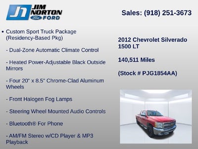 2012 Chevrolet Silverado 1500 LT
