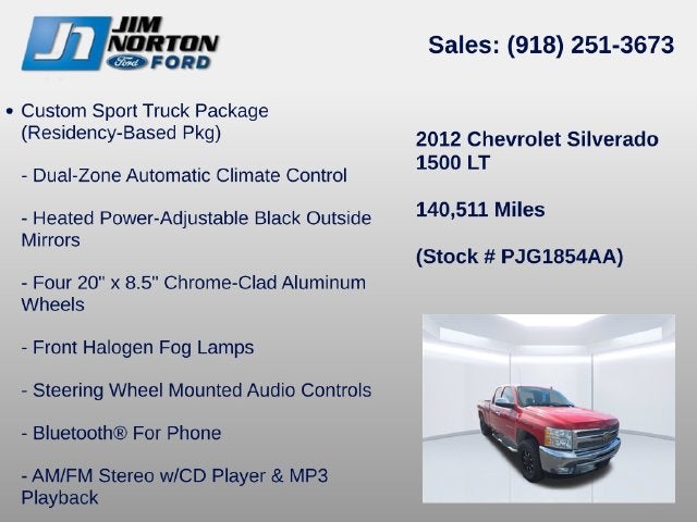 2012 Chevrolet Silverado 1500 LT