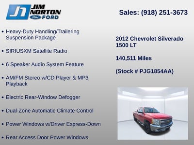 2012 Chevrolet Silverado 1500 LT