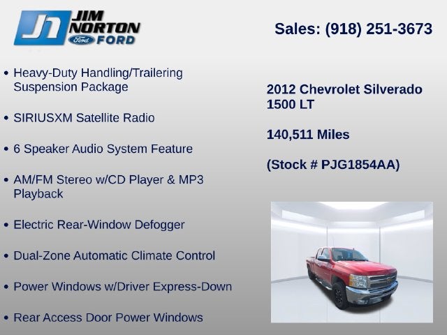2012 Chevrolet Silverado 1500 LT