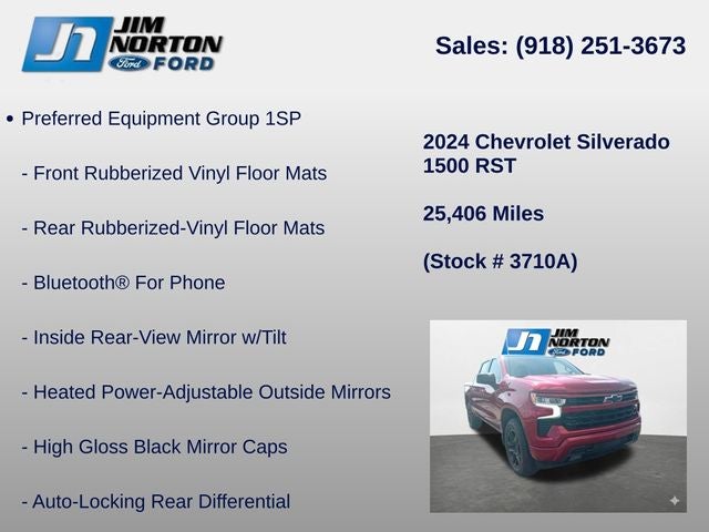 2024 Chevrolet Silverado 1500 RST