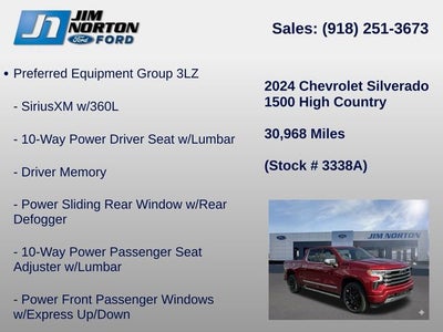 2024 Chevrolet Silverado 1500 High Country