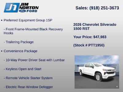 2026 Chevrolet Silverado 1500 RST
