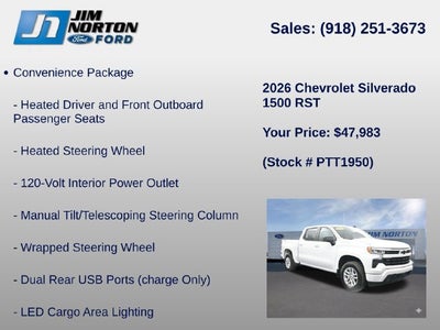 2026 Chevrolet Silverado 1500 RST