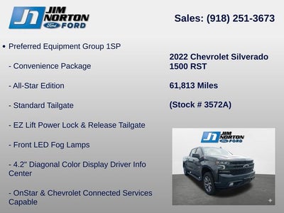 2022 Chevrolet Silverado 1500 LTD RST