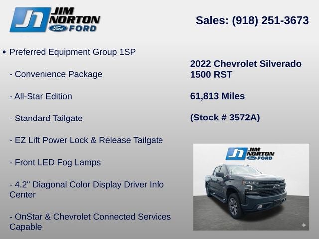 2022 Chevrolet Silverado 1500 LTD RST