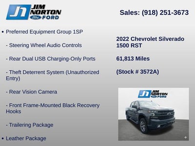 2022 Chevrolet Silverado 1500 LTD RST