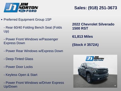 2022 Chevrolet Silverado 1500 LTD RST
