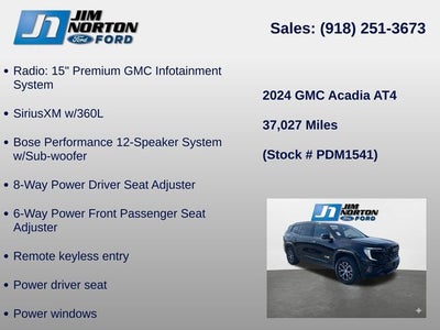 2024 GMC Acadia AT4