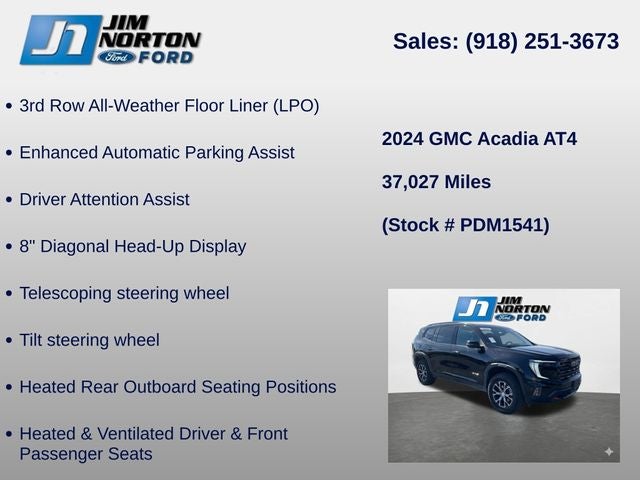 2024 GMC Acadia AT4