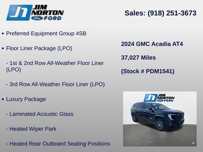 2024 GMC Acadia AT4