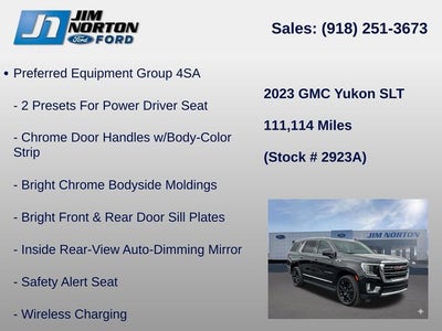 2023 GMC Yukon SLT