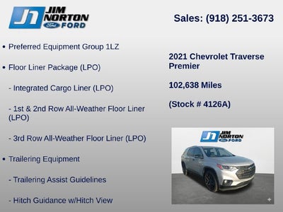 2021 Chevrolet Traverse Premier